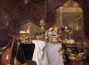 Jan Davidsz. de Heem Fruits et vaisselle:un dessert china oil painting artist